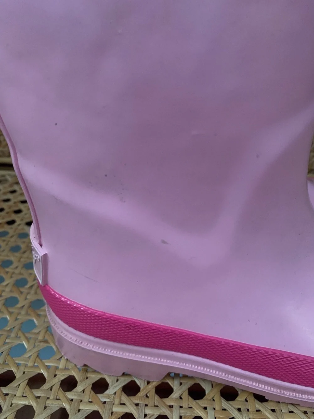 Landchief Girls Pink Rubber Boots 9